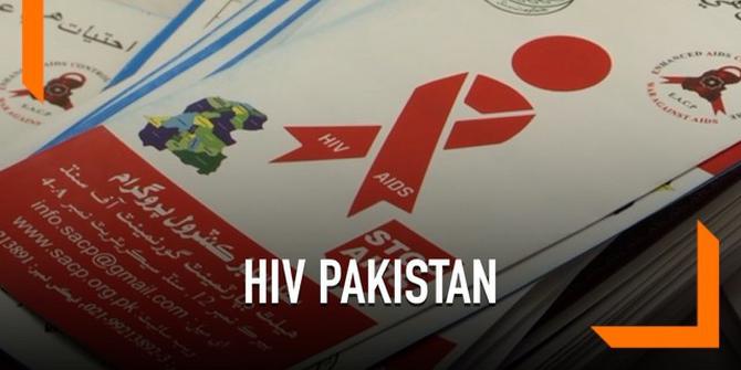 VIDEO: Ratusan Orang Teridentifikasi HIV Positif di Pakistan