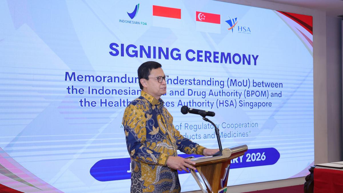 BPOM RI Gandeng Regulator Singapura, Ada Arah Baru Pengawasan Obat di ASEAN