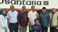 Nyak Sandang bertandang ke DPR (Merdeka.com/ Sania Mashabi)