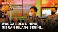 Gibran Rakabuming Respons Warganet yang Hina Dirinya dan Warga Solo