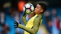 Striker Manchester City asal Brasil Gabriel Jesus. (AFP/Oli Scarff)