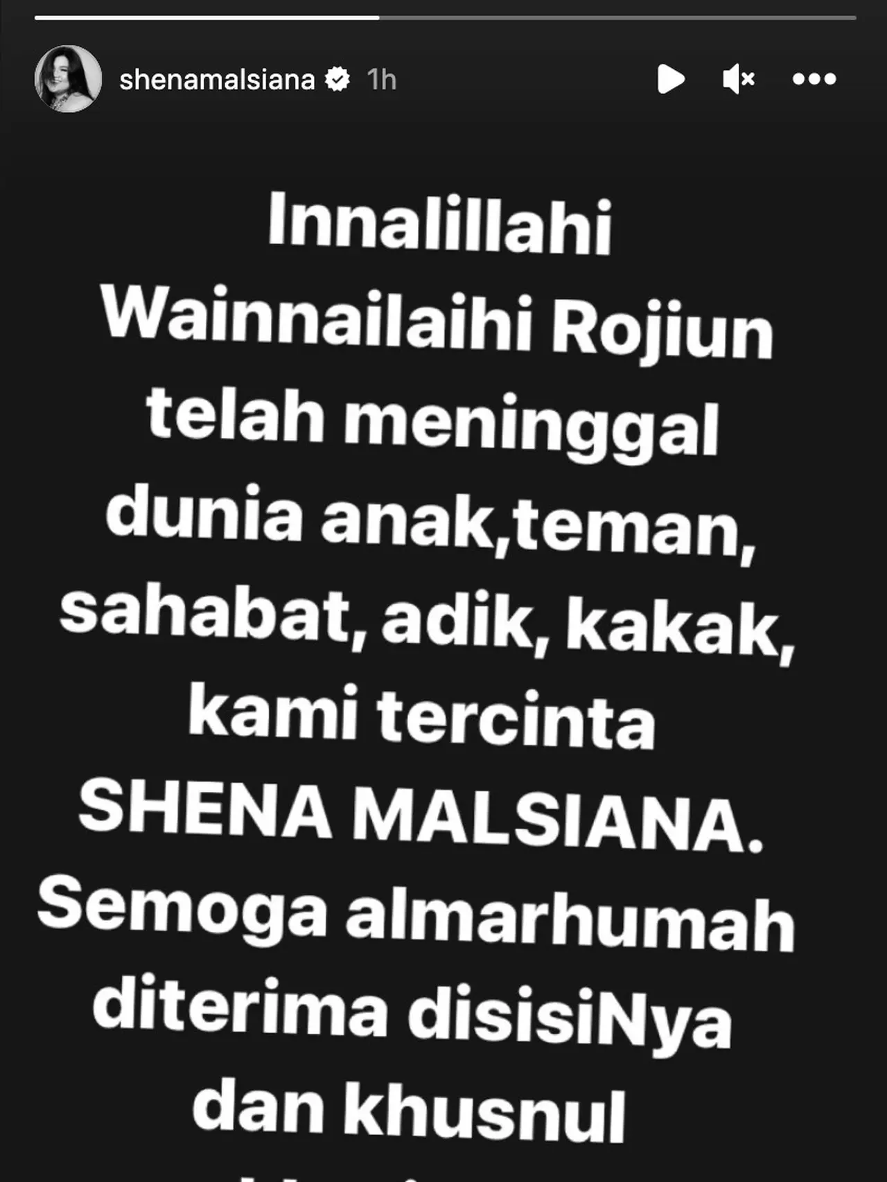 Shena Malsiana Alumni X Factor Indonesia Meninggal Dunia, Diduga Akibat