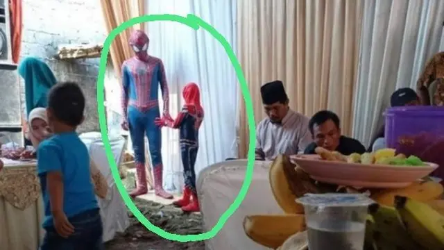 6 Potret Outfit saat Kondangan Ini Nyeleneh Banget, Bikin Geleng Kepala