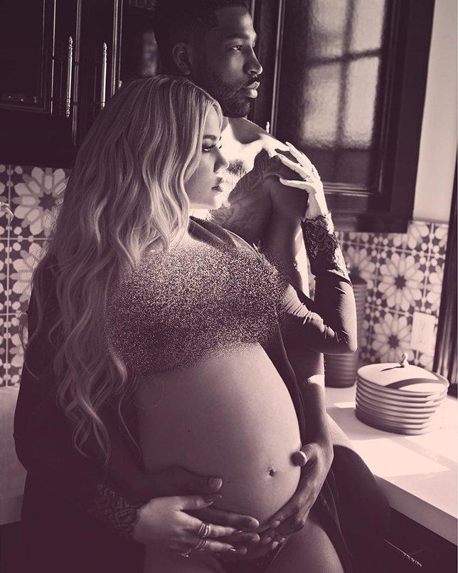 Tristan Thompson tetap mendamping persalinan Khloe meskipun video skandal perselingkuhannya bocor./copyright instagram.com/khloekardashian