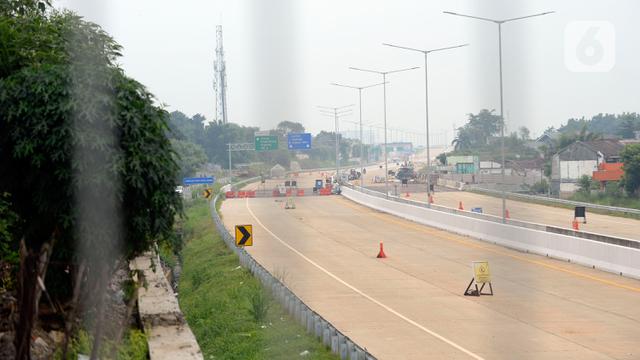 Menengok Pembangunan  Jalan Tol Serpong-Cinere yang Hampir Rampung