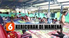 Salah satunya di posko Masjid Al-Aqsa, Sentani, Kabupaten Jayapura. Di posko ini ada 174 pengungsi dan jumlahnya terus bertambah.