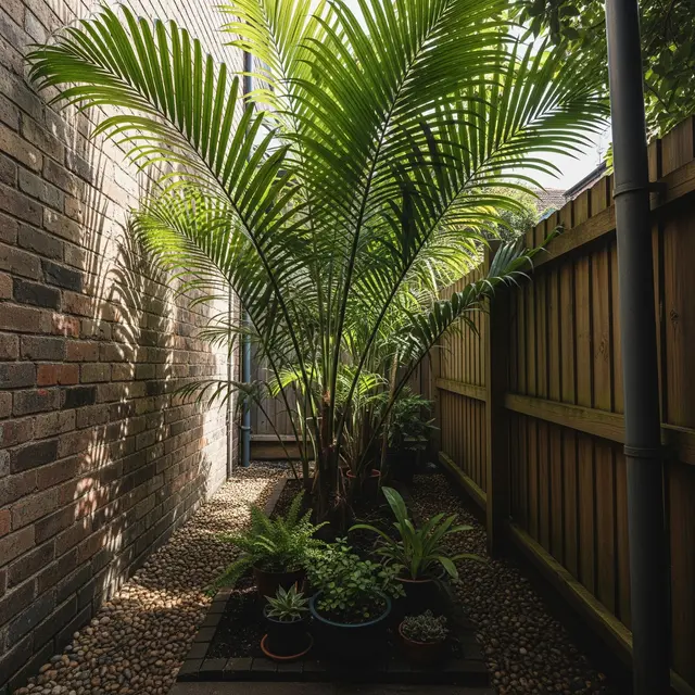 Cat Palm (Chamaedorea cataractarum) (Gemini AI)