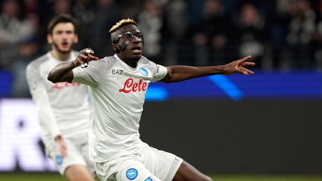 Napoli Taklukkan Eintracht Frankfurt di 16 Besar Liga Champions