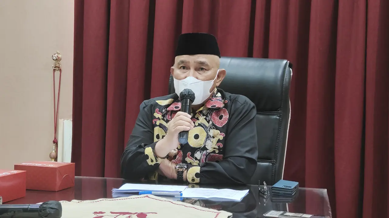 Wali Kota Depok, Mohammad Idris saat ditemui di Balai Kota Depok, beberapa waktu lalu. (Liputan6.com/Dicky Agung Prihanto)