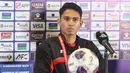 Penggawa Timnas Indonesia, Marselino Ferdinan mengatakan bahwa para pemain sudah siap 100% bertarung melawan Bahrain pada Selasa (25/3/2025) malam. (Liputan6.com/Angga Yuniar)