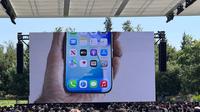 Apple resmi mengumumkan kehadiran iOS 26 untuk para pengguna iPhone dalam ajang WWDC 2025. (Liputan6.com/Yuslianson)