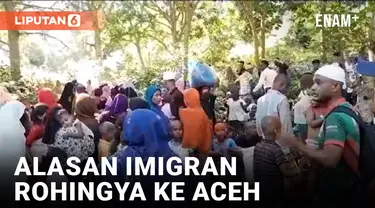 ALASAN RATUSAN IMIGRAN ROHINGYA KE ACEH KARENA BANYAK UMAT MUSLIM SEHINGGA MUDAH DITERIMA