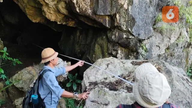 BRIN bersama Museum Prabu Siliwangi saat mrlakukan penelitian benda purba di Sukabumi. (Liputa6.com/Istimewa).
