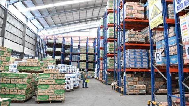 Suasana warehouse PT Avia Avian Tbk (Dok: PT Avia Avian Tbk )