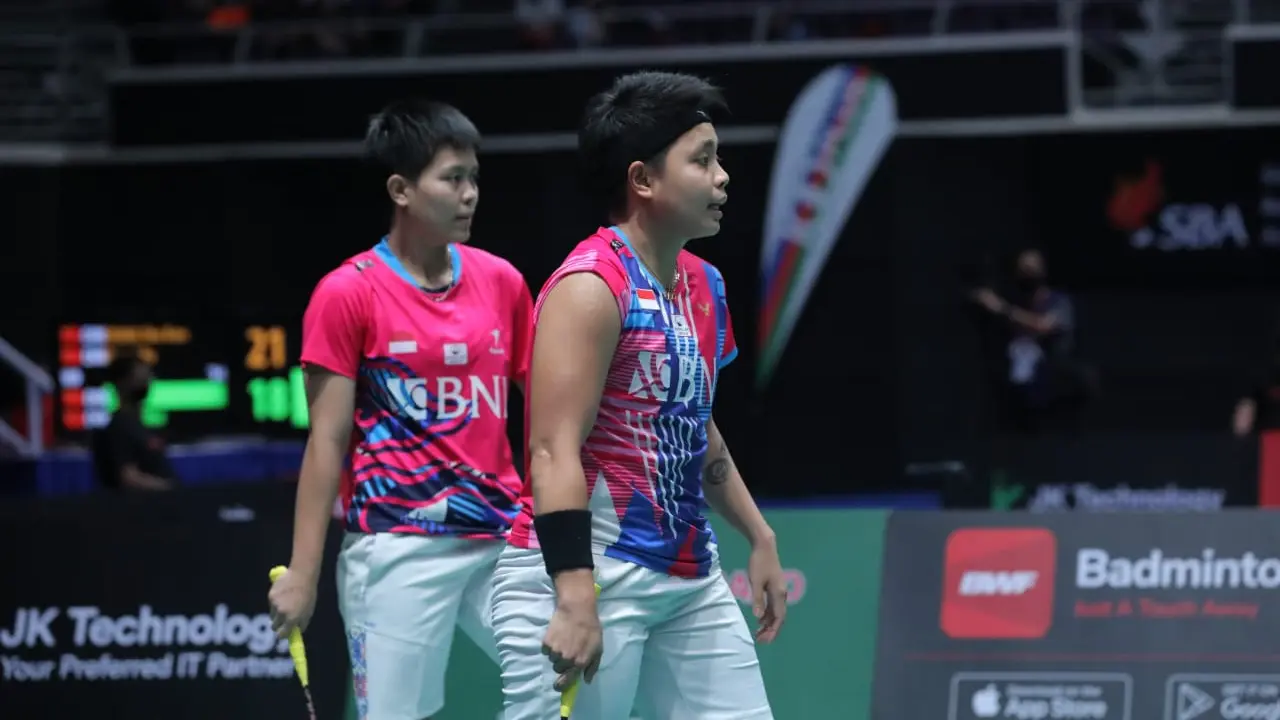 Apriyani Rahayu/Siti Fadia Silva Ramadhanti - Apri/Fadia - Singapore Open 2022-1