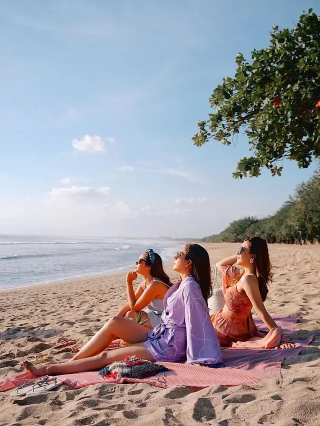 7 Momen Liburan Bareng Jessica Milla, Pamela Bowie dan Michelle Joan di Bali