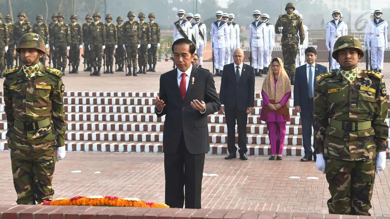 Jokowi di Bangladesh