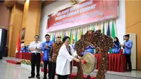 Megawati resmi membuka Lomba Cerdas Cermat di lingkup Kemendagri dan BNPP.