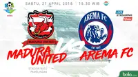 Liga 1 2018 Madura United Vs Arema FC (Bola.com/Adreanus Titus)