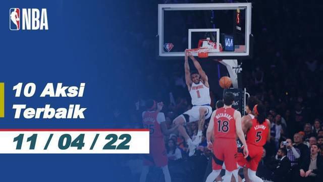 Berita Video, 10 Aksi Terbaik NBA Hari Ini, Salah Satunya Aksi Slam Dunk dari Pemain Cleveland Cavaliers