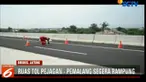 Meski secara fisik pembangunan ruas Tol Pejagaan-Pemalang hampir rampung 100 persen, sejumlah pengerjaan kelengkapan di sepanjang ruas tol masih terus dilakukan.