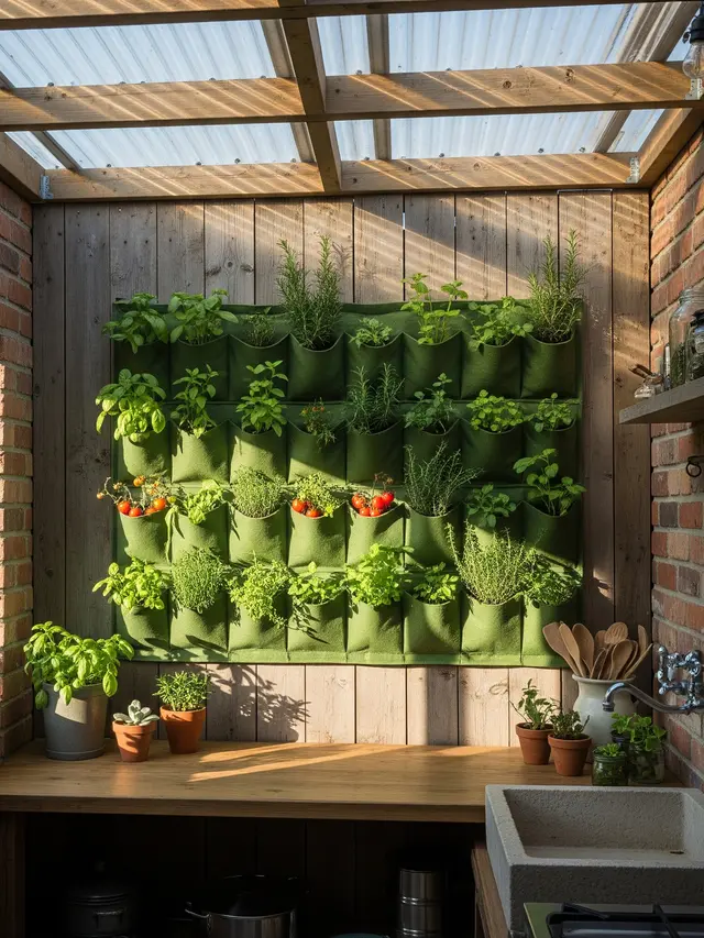 Kebun Sayur Dekat Dapur (Image by Gemini AI)