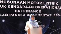 Direktur Utama BRI Finance Azizatun Azhimah. PT BRI Finance Indonesia (BRIF) menargetkan pembiayaan baru sebesar Rp 4,1 triliun melalui kerjasama dengan PT Smoot Motor Indonesia.