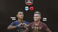 Piala Menpora - PSIS Semarang Vs PSM Makassar - Head to Head Pemain (Bola.com/Adreanus Titus)