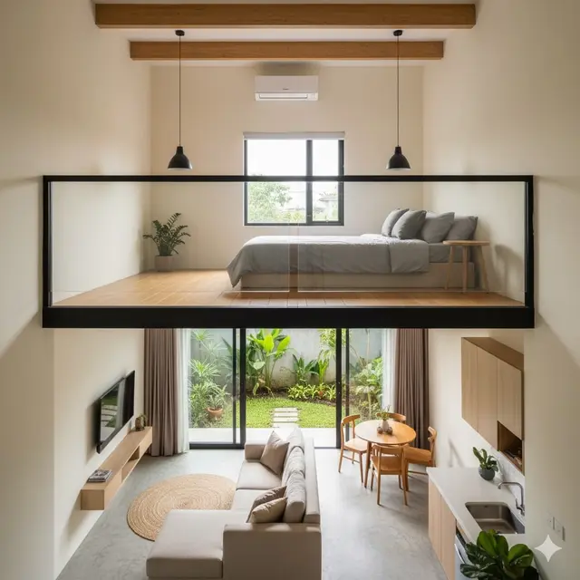 Inspirasi Desain Rumah Mezzanine Hemat Biaya dengan Ruang Multifungsi
