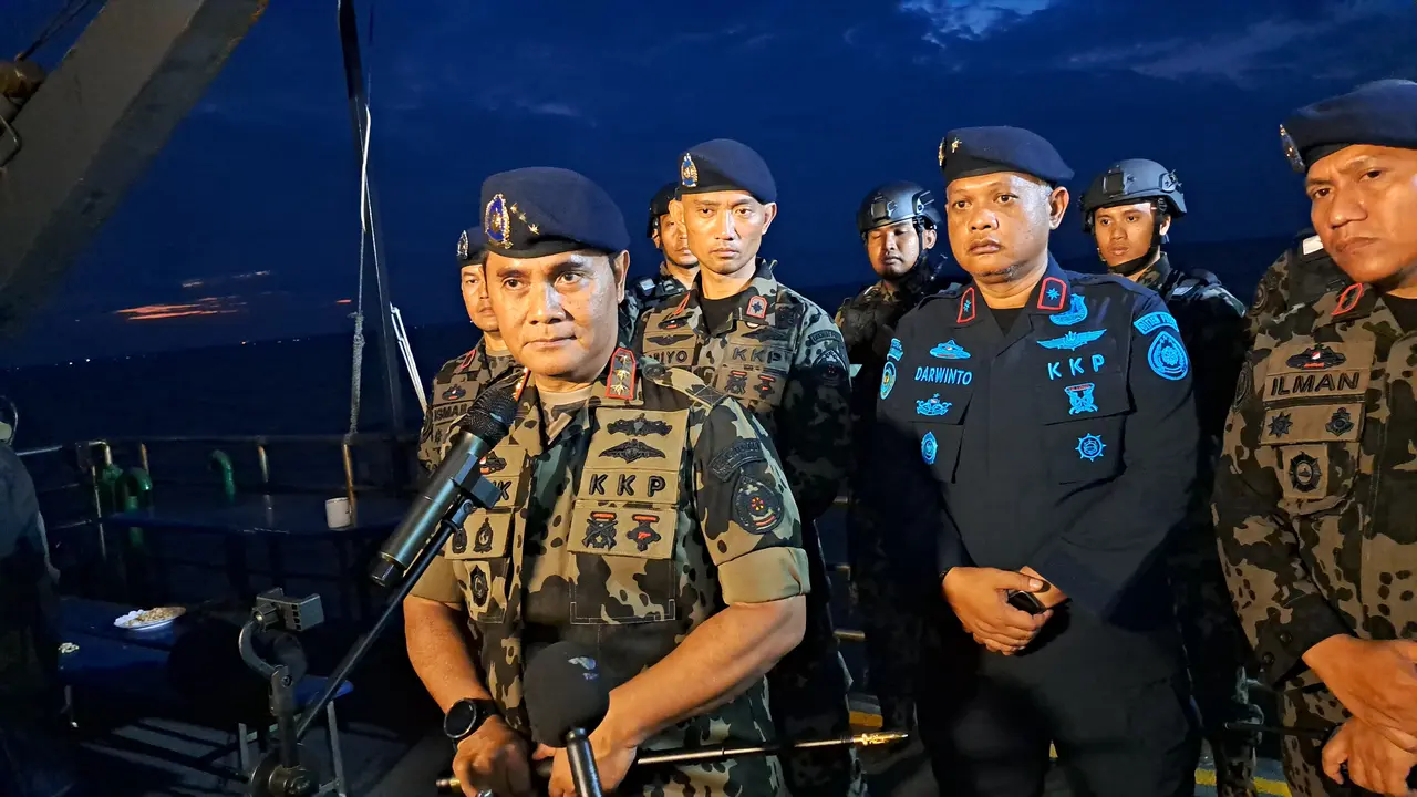 KKP Amankan 2 Kapal Ikan yang melanggar ketentuan Alat Penangkap Ikan di Laut Aru