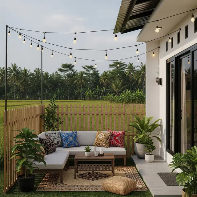 9 Rumah Kecil Scandinavian di Desa dengan Kebun Belakang Mini, Harmoni Minimalis