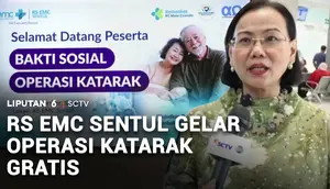 RS EMC Sentul Gelar Operasi Katarak Gratis