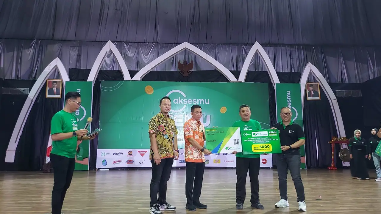 5.000 Pedagang Dapat Perlindungan BPJS Ketenagakerjaan