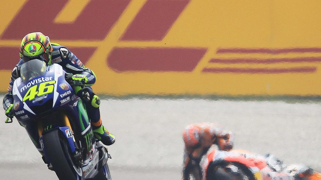Insiden Valentino Rossi dengan Marc Marquez di Sirkuit Sepang (Liputan6)