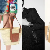 Melihat tas jerami buatan luxury brand (Loewe, YSL, Chloe)