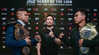 Jumpa Pers ONE: Heart of The LION (Windi/Liputan6/com)
