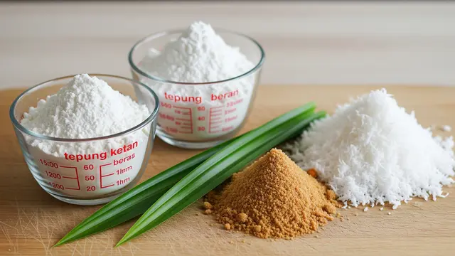 Cara Membuat Klepon Takaran Gelas