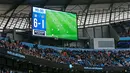 Hasil Akhir Manchester City vs Newcastle United pada lanjutan Liga Premier Inggris di Etihad Stadium, Sabtu (04/10/2015).  Manchester City menang 6-1. Reuters / Carl Recine.