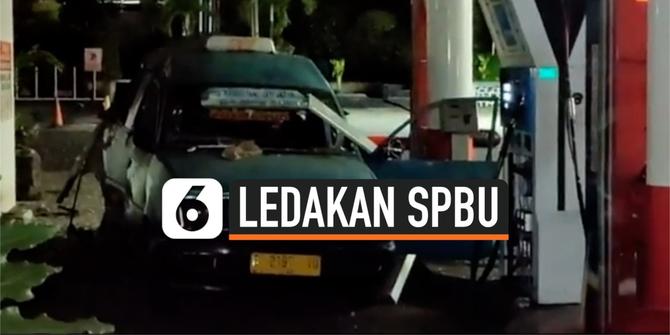 VIDEO: Tanki Gas SPBU Margonda Meledak Saat Mengisi Bahan Bakar