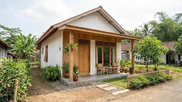 9 Model Rumah Desa Low Budget yang Nyaman dan Enak Dipandang, Inspirasi Hunian Sederhana