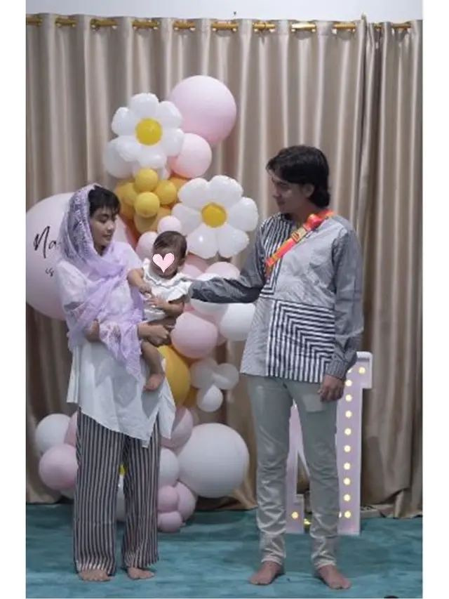 6 Potret Adipati Dolken dan Canti Tachril Rayakan Ultah Pertama Anak, Jadi Sorotan