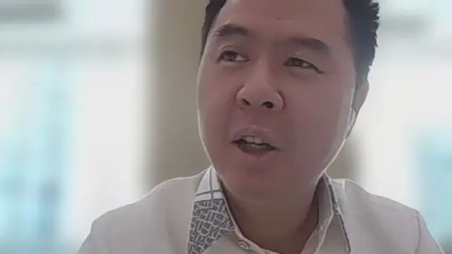 Direktur Utama PT Harapan Duta Pertiwi Tbk HOPE) Kevin Jong, dalam Public Expose Insidentil, Senin (26/1/2026). (Liputan6.com/Tira)
