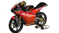 Tampilan motor Indonesian Racing Team Gresini Moto3 untuk 2021. (Dok MotoGP)