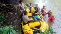 Tim Gabungan evakuasi jasad korban tenggelam di Banyuwangi (Istimewa)