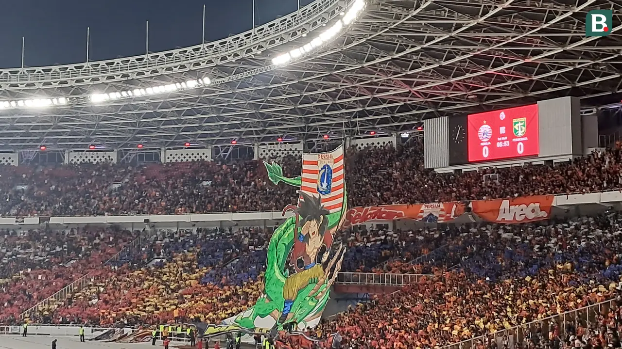 FOTO Koreografi The Jakmania
