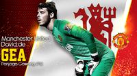 Ilustrasi David de Gea (Liputan6.com/sangaji)