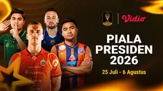 Live Piala Presiden 2026: Klub Indonesia dan Asia Tenggara Siap Bersaing di Vidio