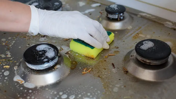 Ilustrasi Kompor Berkerak