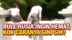 Peristiwa langka terjadi di kawasan wisata Candi Prambanan. Dua wisatawan asing asal Rusia nekat panjat pagar Candi Prambanan. Buat apa?