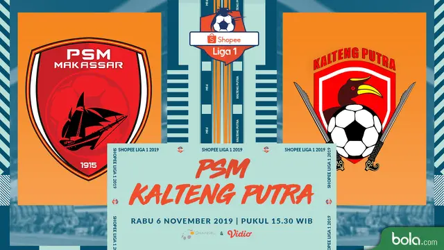 PSM Makassar Vs Kalteng Putra